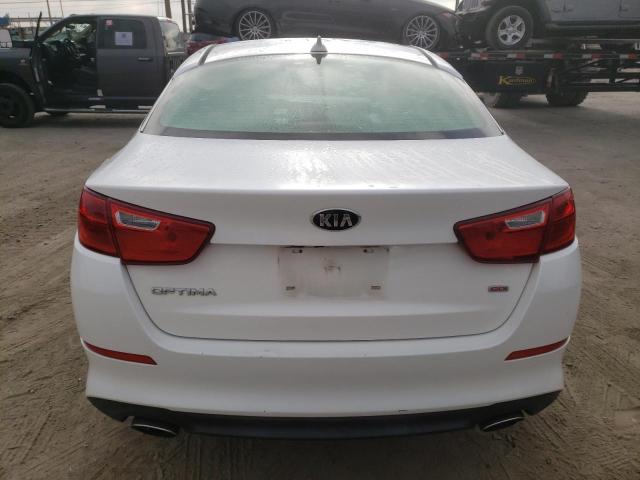 KNAGM4A7XF5661582 - 2015 KIA OPTIMA LX WHITE photo 6