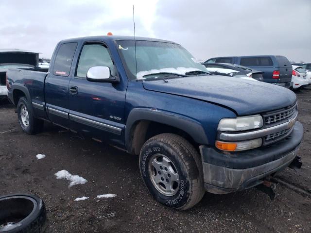 1GCEK19T31E160106 - 2001 CHEVROLET SILVERADO K1500 BLUE photo 4