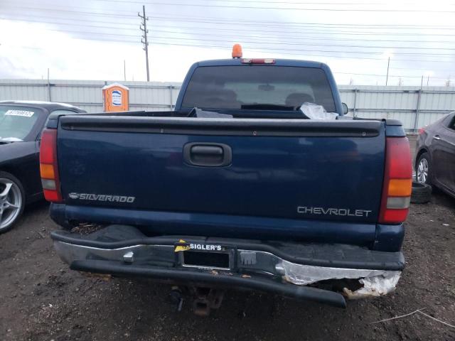 1GCEK19T31E160106 - 2001 CHEVROLET SILVERADO K1500 BLUE photo 6