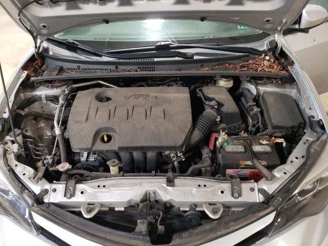 2T1BURHE1HC835396 - 2017 TOYOTA COROLLA SE L SILVER photo 11