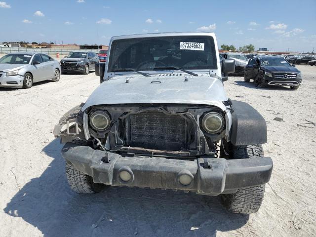 1J4GA59177L212997 - 2007 JEEP WRANGLER SAHARA SILVER photo 5