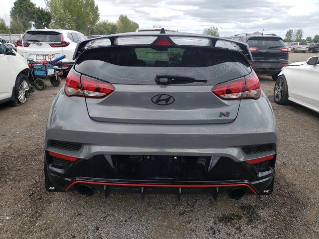 KMHT36AH7KU001309 - 2019 HYUNDAI VELOSTER N GRAY photo 6