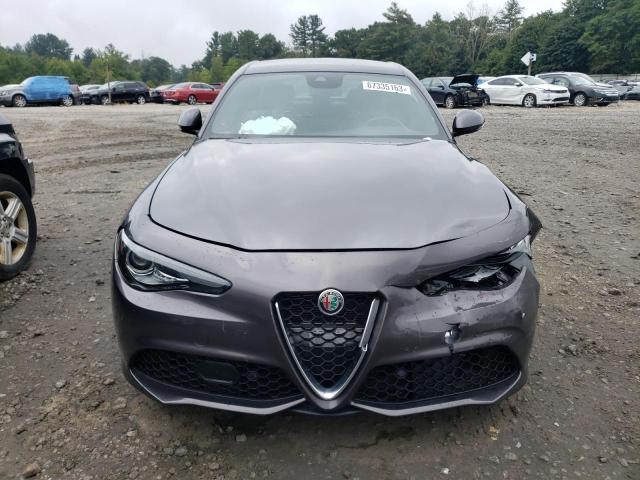 ZARFANBN3N7654802 - 2022 ALFA ROMEO GIULIA SUPER GRAY photo 5