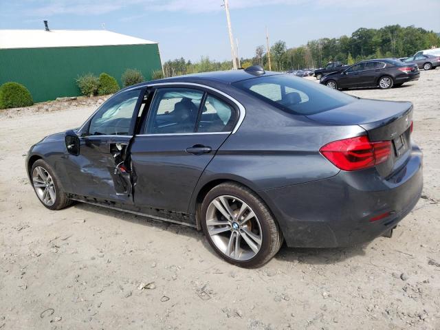 WBA8F1C51JAE93245 - 2018 BMW 328 D XDRIVE SILVER photo 2
