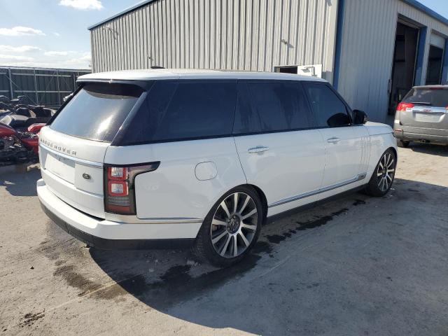 SALGV3TF7EA169444 - 2014 LAND ROVER RANGE ROVE AUTOBIOGRAPHY WHITE photo 3