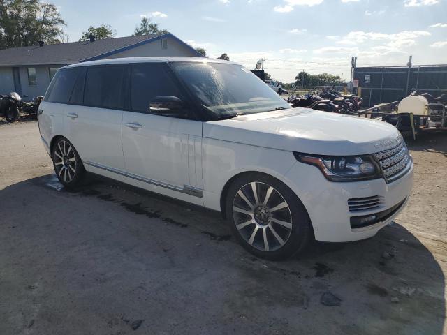 SALGV3TF7EA169444 - 2014 LAND ROVER RANGE ROVE AUTOBIOGRAPHY WHITE photo 4