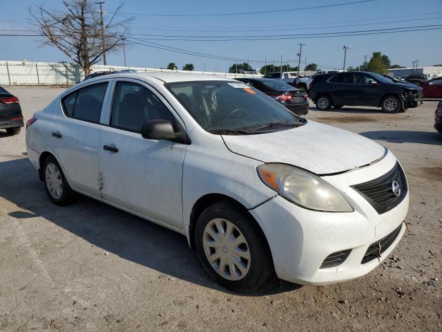 3N1CN7AP0EL847388 - 2014 NISSAN VERSA S WHITE photo 4