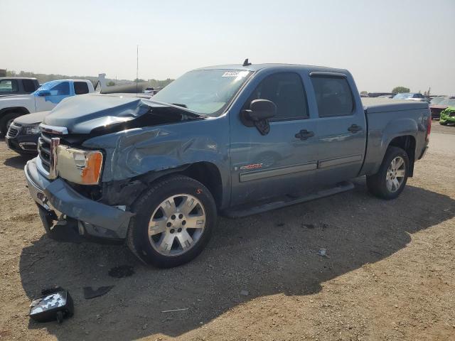 3GTEK13Y68G207703 - 2008 GMC SIERRA K1500 BLUE photo 1