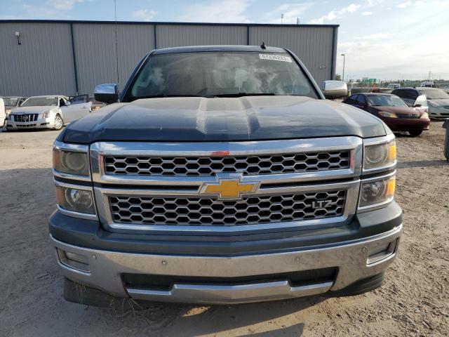 1GCRCSEC8EZ268004 - 2014 CHEVROLET SILVERADO C1500 LTZ BLUE photo 5