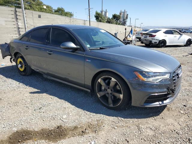 WAUHGAFC3FN039387 - 2015 AUDI A6 PRESTIGE ნაცრისფერი ფოტო 4