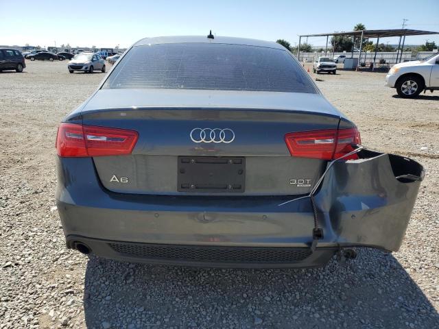 WAUHGAFC3FN039387 - 2015 AUDI A6 PRESTIGE ნაცრისფერი ფოტო 6