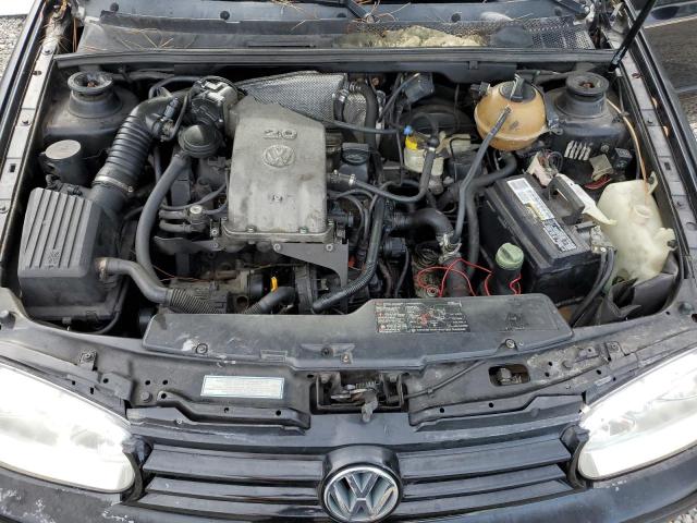 3VWDC21V22M806532 - 2002 VOLKSWAGEN CABRIO GLX BLACK photo 11