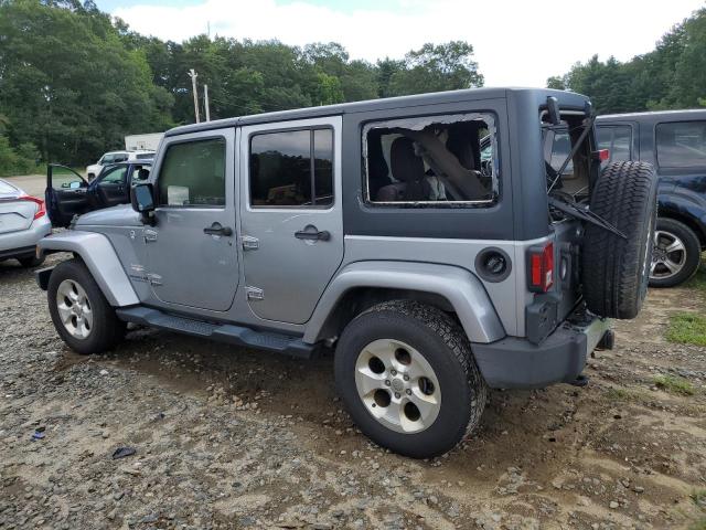 1C4BJWEG5DL693652 - 2013 JEEP WRANGLER U SAHARA Արծաթագույն լուսանկար 2