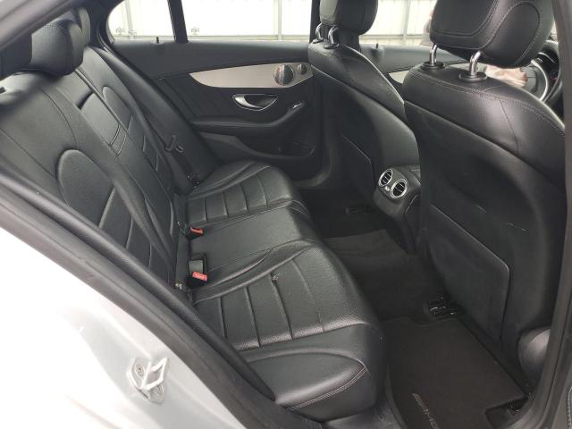 55SWF4KB3FU062449 - 2015 MERCEDES-BENZ C 300 4MATIC SILVER photo 10