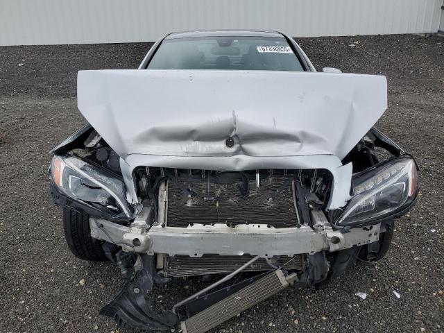 55SWF4KB3FU062449 - 2015 MERCEDES-BENZ C 300 4MATIC SILVER photo 5