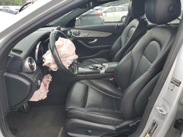55SWF4KB3FU062449 - 2015 MERCEDES-BENZ C 300 4MATIC SILVER photo 7
