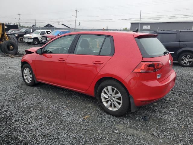 3VWRA7AU2FM089409 - 2015 VOLKSWAGEN GOLF TDI RED photo 2