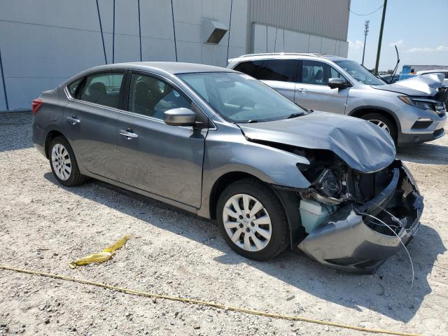 3N1AB7AP9GY285979 - 2016 NISSAN SENTRA S GRAY photo 4