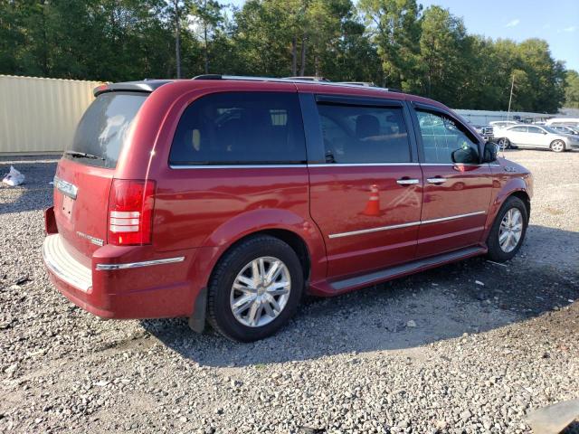 2A4RR7DXXAR441410 - 2010 CHRYSLER TOWN & COU LIMITED BURGUNDY photo 3