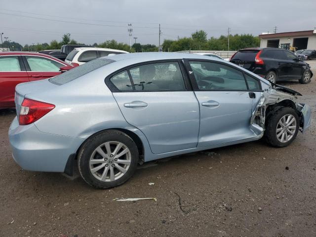 19XFB2F93CE004593 - 2012 HONDA CIVIC EXL ლურჯი ფოტო 3