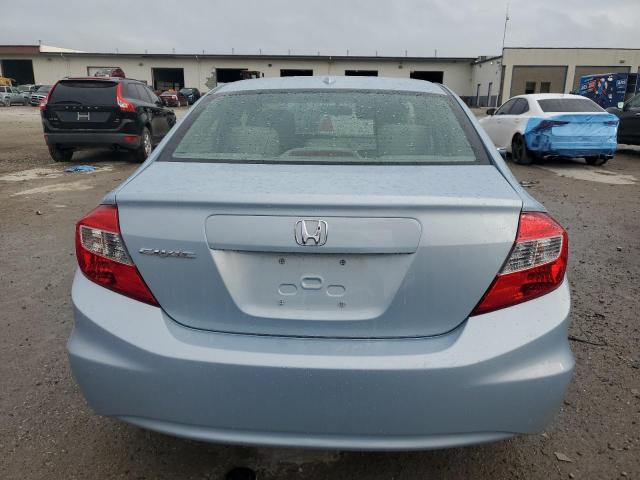 19XFB2F93CE004593 - 2012 HONDA CIVIC EXL ლურჯი ფოტო 6