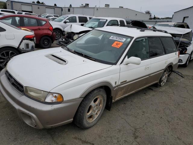 4S3BG685XW7639039 - 1998 SUBARU LEGACY 30TH ANNIVERSARY OUTBACK WHITE photo 1