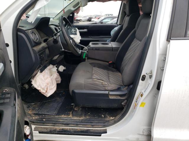 5TFRY5F1XJX231316 - 2018 TOYOTA TUNDRA DOUBLE CAB SR/SR5 WHITE photo 7