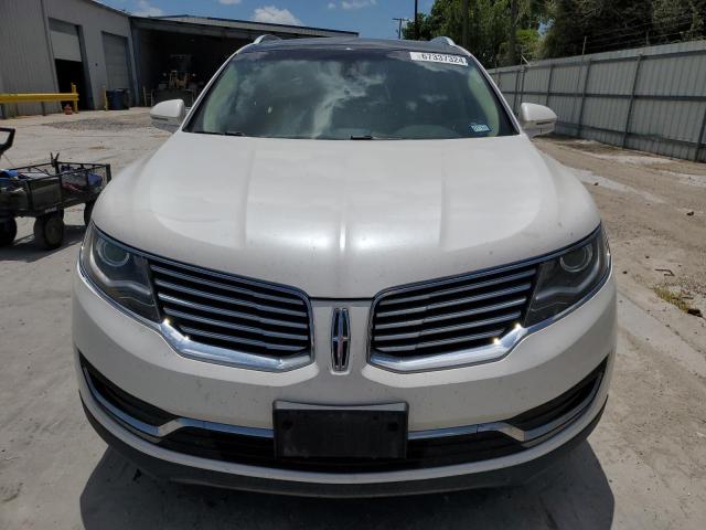 2LMPJ6LP5GBL46691 - 2016 LINCOLN MKX RESERVE Ақ фото 5