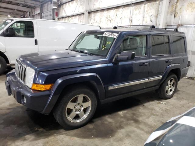 1J4RG4GK5AC126611 - 2010 JEEP COMMANDER SPORT BLUE photo 1