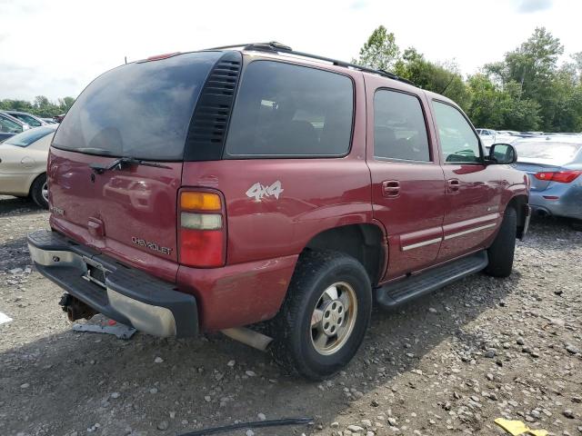 1GNEK13Z83J239589 - 2003 CHEVROLET TAHOE K1500 MAROON photo 3