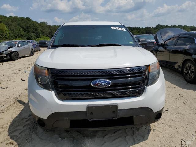1FM5K8AR7DGC21678 - 2013 FORD EXPLORER POLICE INTERCEPTOR 白色 照片 5