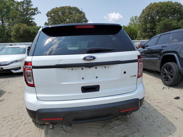 1FM5K8AR7DGC21678 - 2013 FORD EXPLORER POLICE INTERCEPTOR 白色 照片 6