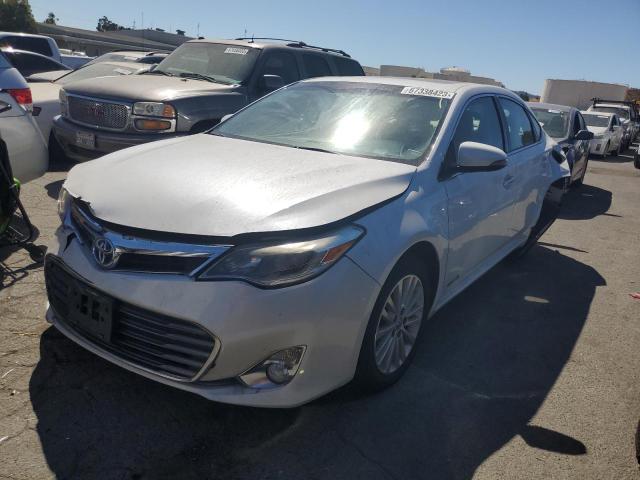 4T1BD1EB5EU029017 - 2014 TOYOTA AVALON HYBRID WHITE photo 1