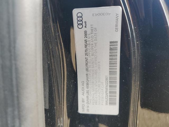 WAUCGAFR4FA022801 - 2015 AUDI S5 PREMIUM PLUS Qara foto 12