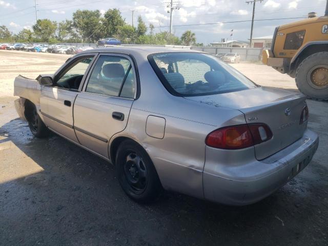 1NXBR12E7XZ157908 - 1999 TOYOTA COROLLA VE SILVER photo 2