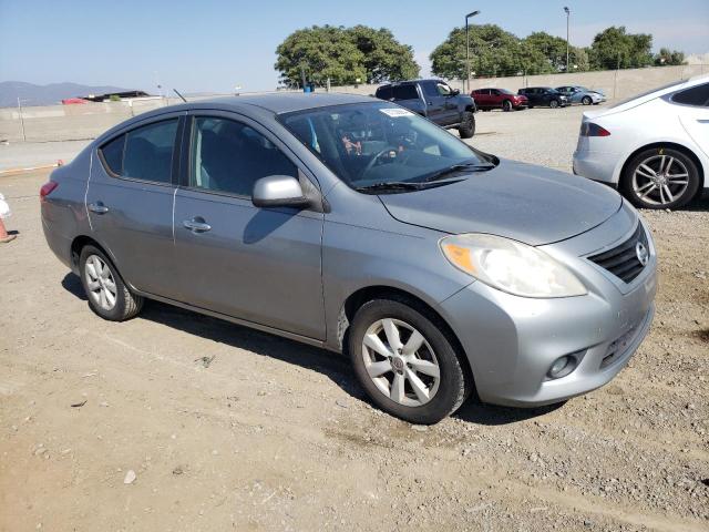 3N1CN7AP4CL946583 - 2012 NISSAN VERSA S SILVER photo 4