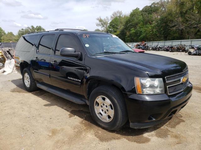 1GNSCJE04ER131084 - 2014 CHEVROLET SUBURBAN C1500 LT BLACK photo 4