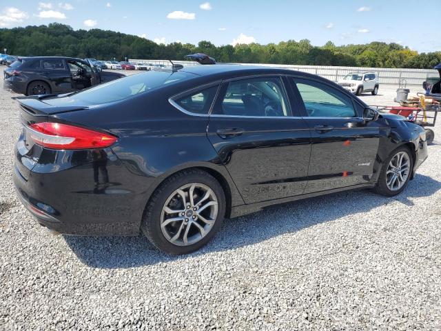 3FA6P0LU9HR232795 - 2017 FORD FUSION SE HYBRID BLACK photo 3