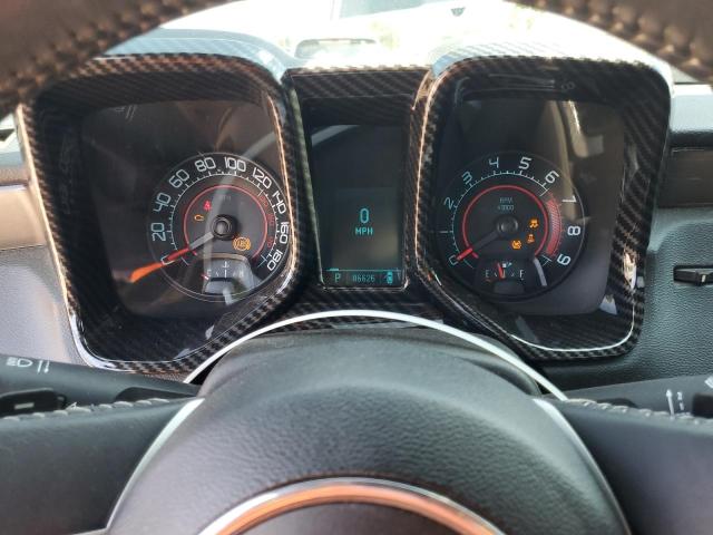 2G1FK1EJ4A9132948 - 2010 CHEVROLET CAMARO SS SILVER photo 9