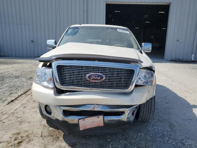 1FTPW12V78FB03582 - 2008 FORD F150 SUPERCREW WHITE photo 5