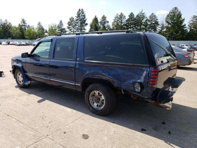 1GNEC16R7XJ416972 - 1999 CHEVROLET SUBURBAN C1500 BLUE photo 2