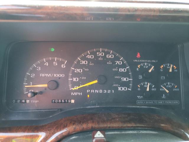 1GNEC16R7XJ416972 - 1999 CHEVROLET SUBURBAN C1500 BLUE photo 9