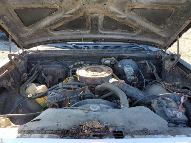 1B7HW14T5HS450495 - 1987 DODGE W-SERIES W150 GRAY photo 11