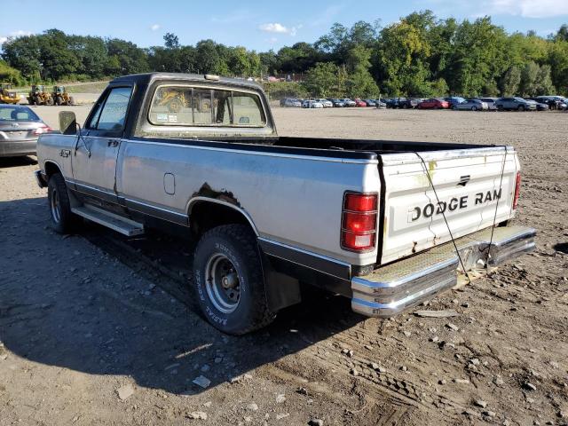 1B7HW14T5HS450495 - 1987 DODGE W-SERIES W150 GRAY photo 2