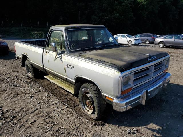 1B7HW14T5HS450495 - 1987 DODGE W-SERIES W150 GRAY photo 4