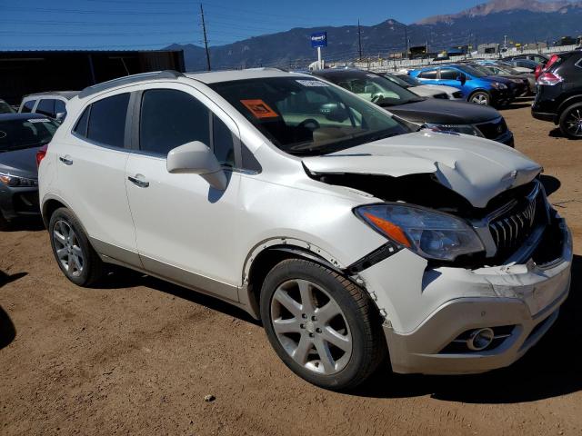 KL4CJDSB6DB156810 - 2013 BUICK ENCORE PREMIUM WHITE photo 4