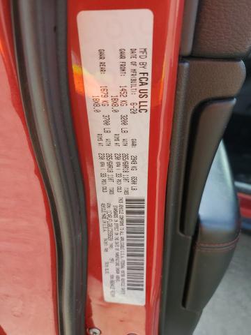 1C4RJFLG8LC293620 - 2020 JEEP GRAND CHER TRAILHAWK 红色 照片 12