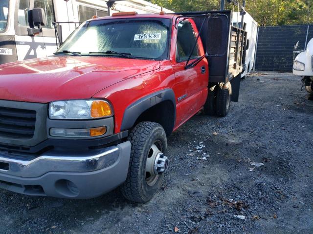 1GDJC34U17E153277 - 2007 GMC NEW SIERRA C3500 RED photo 1