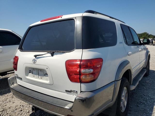 5TDZT34A33S155596 - 2003 TOYOTA SEQUOIA SR5 WHITE photo 3