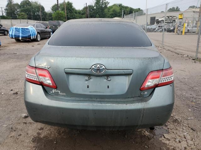 4T1BF3EK8BU775365 - 2011 TOYOTA CAMRY BASE GREEN photo 6